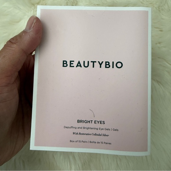 Beauty Bio Bright Eyes Depuffing and Brightening Eye Gels - Pink brand new - Picture 2 of 5